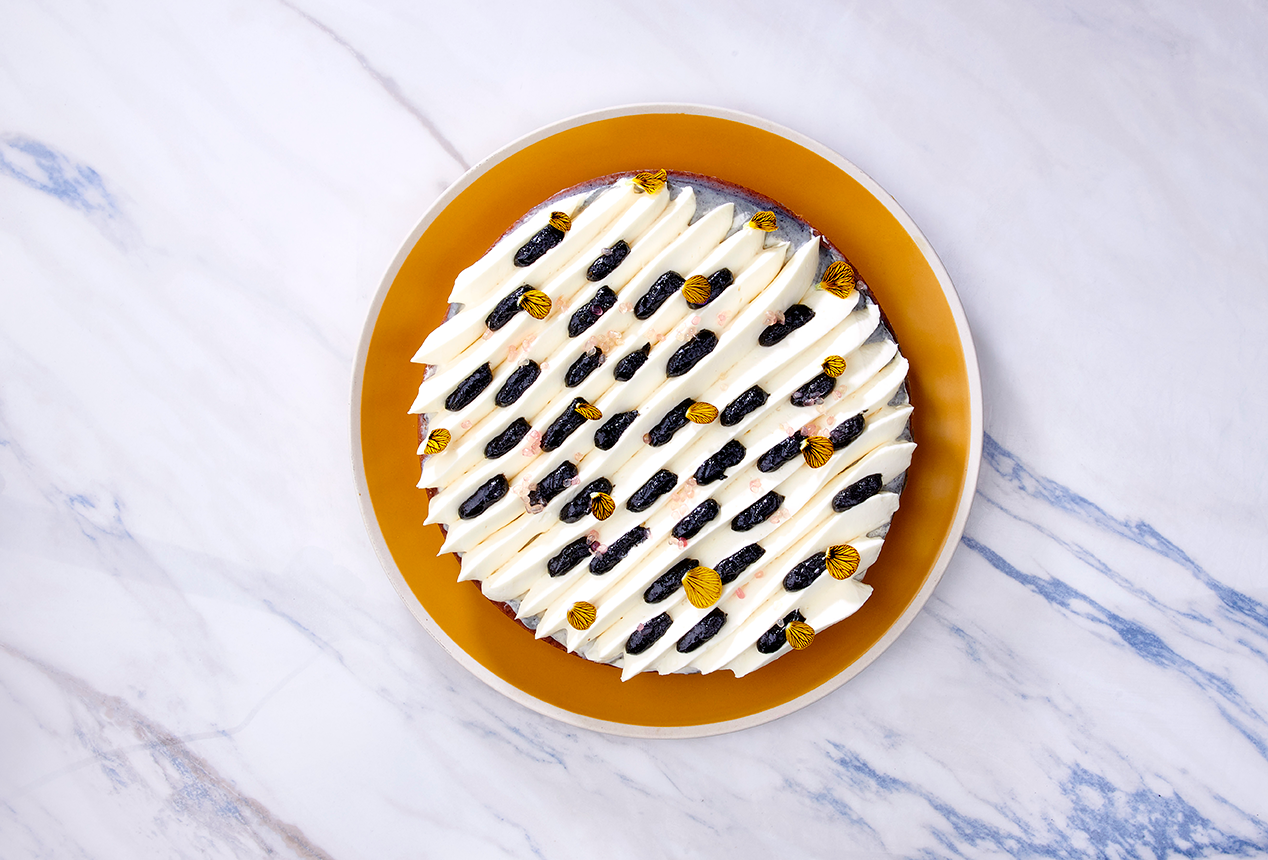 Tarte Sésame noir Yuzu